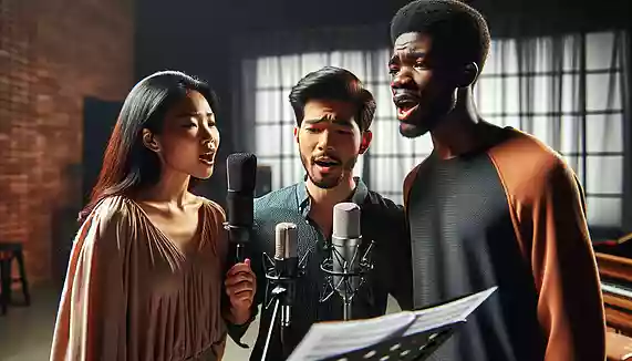 歌のハモり方。3人以上で重厚なハモリをしてみよう！
